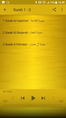 Sheikh Sudais Quran MP3 1-09 android App screenshot 3